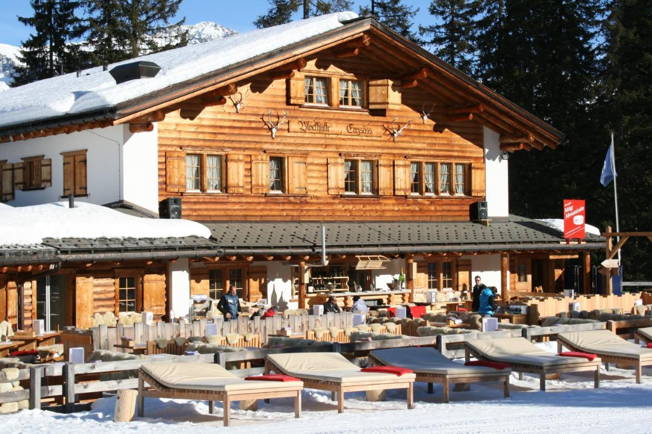 Erezsaesshuette Villa Klosters Exterior photo