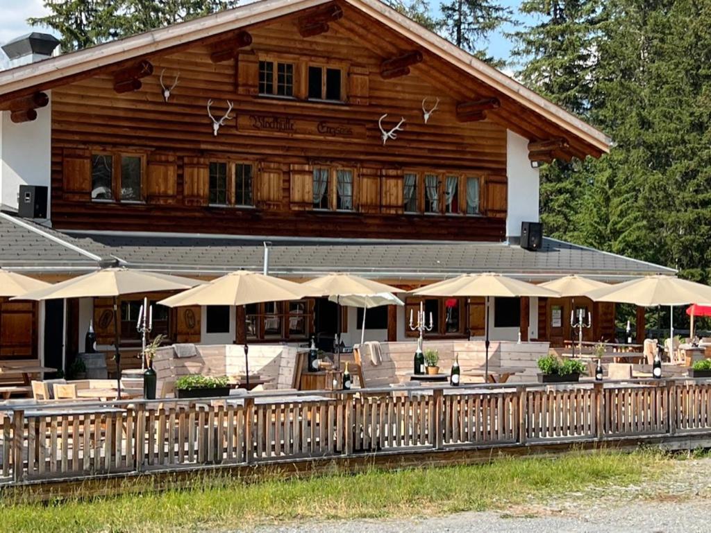 Erezsaesshuette Villa Klosters Exterior photo